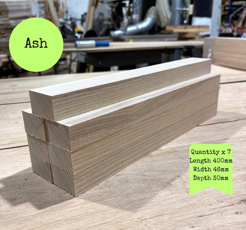 Planed ash offcuts craft - ash,