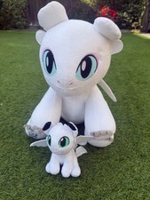 Build A Bear How to Train your Dragon Light Fury, Wings & Night Light Baby Plush