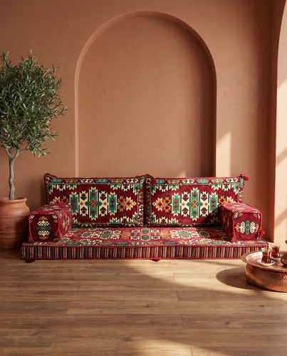 Three seater majlis floor sofa - seater,