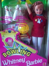 Barbie Bowling Whitney (Stacies Friend) Bowling Accessories Lane, Ball, Bag