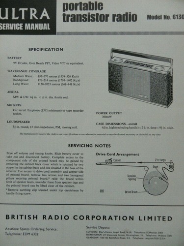 Ultra portable transistor - portable,