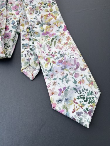 Ivory floral watercolour - ivory,