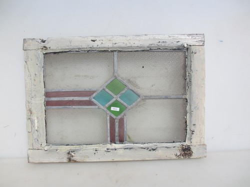 Antique stained glass window - antique,