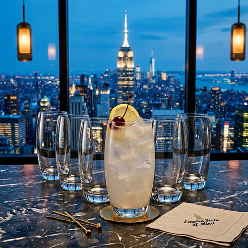 Empire highball glasses - highball,