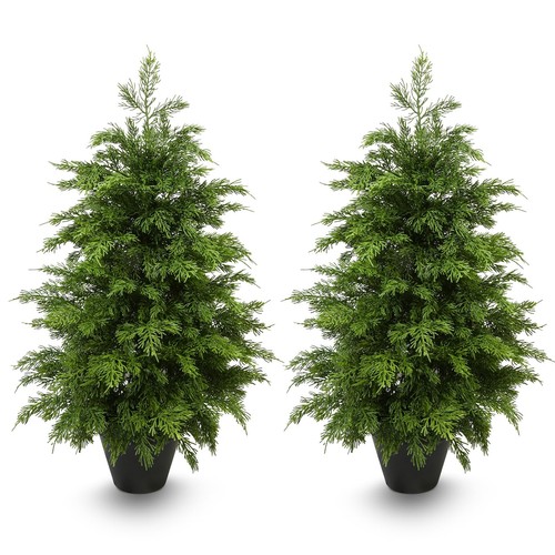 2ft artificial cedar - 2ft, topiary