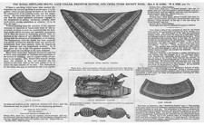Shetland Shawl, Lace Collar