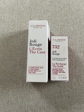 Clarins Joli Rouge L’Ecrin The Case And The Refill 732 Grenadine Lipstick