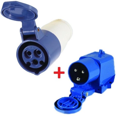 Powerpart 230v pin mains - 230v, 3