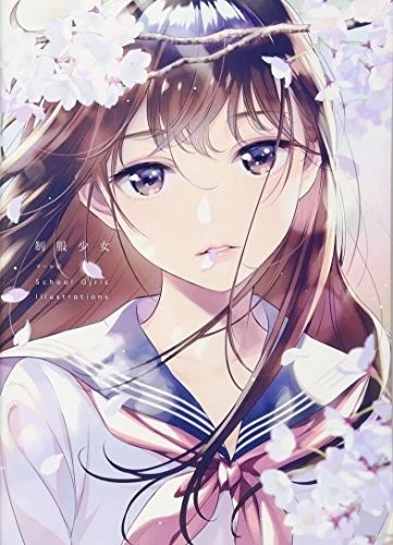 School girls illustrations - school,