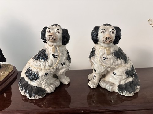 Staffordshire spaniel mantel - staffordshire,
