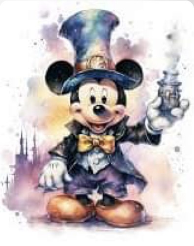 Mickey mouse cross stitch - mouse,