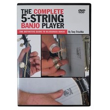 The Complete 5 String Banjo Player DVD Banjo Lessons Instruction Bluegrass OOP