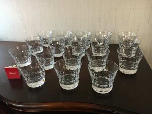 Biba crystal whisky - 28, glasses