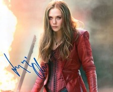 ELIZABETH OLSEN AUTOGRAPHED