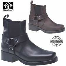 Mens Cowboy Boots Leather
