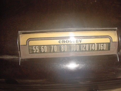 Crosley tube radio s - crosley, 50's