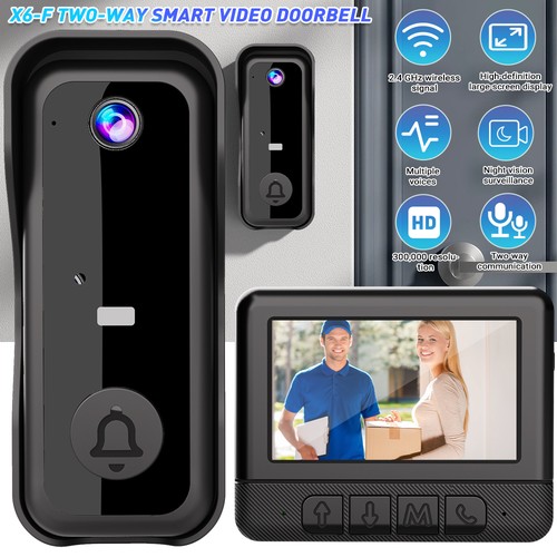 Wireless video doorbell - 2.4g,
