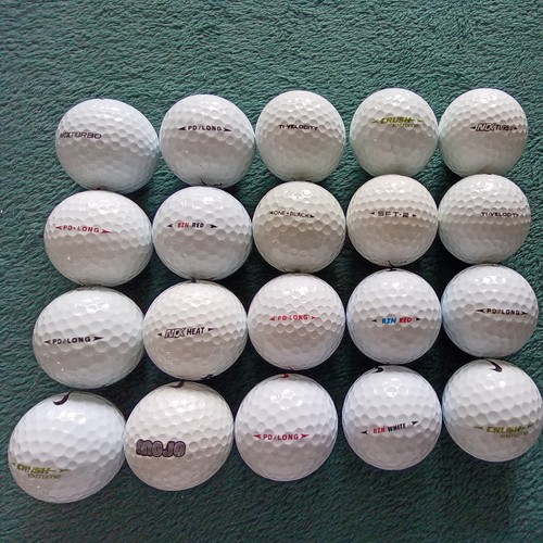 Nike mix used golf balls - x,