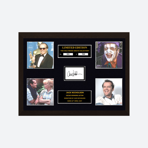 Jack nicholson signed ltd - signed,