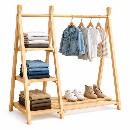 Kids clothes rack coat - kids, rack,