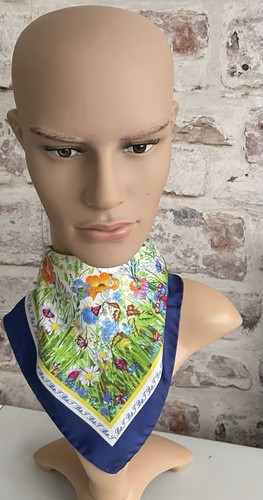 Silk scarf inches - silk, 17