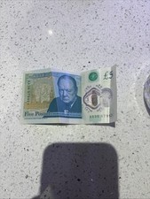 Double AA 5 Pound Note -