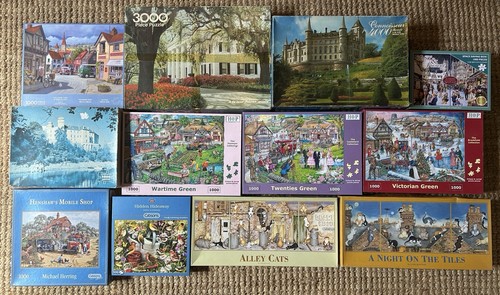 Jigsaw puzzle job lot - puzzle,