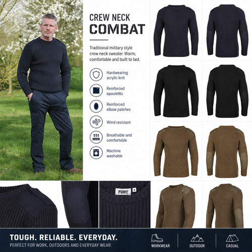 Fort heavyweight crew neck - fort,