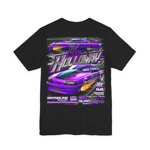 Purple black racing - black,