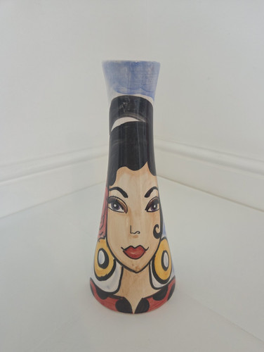 Vintage ceramic vase - vase, a
