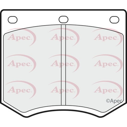 Brake pads set - brake, for