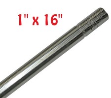 16" Live Axle 1" Dia. with