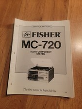 Fisher MC 720 Stereo System Service Manual 