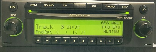 Car radio becker dtm high - radio,