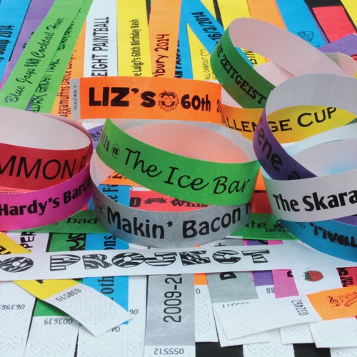 Printed party 19mm tyvek - 19mm,