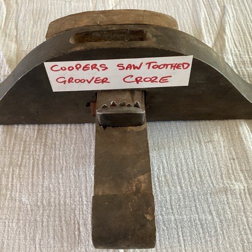 Vintage antique coopers saw - vintage/antique,