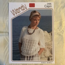 Wendy Capri knitting pattern
