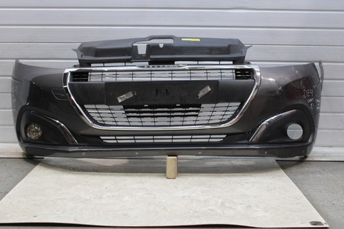 Peugeot 208 front bumper grey - 208,