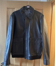 Men leather jacket zara size - zara,
