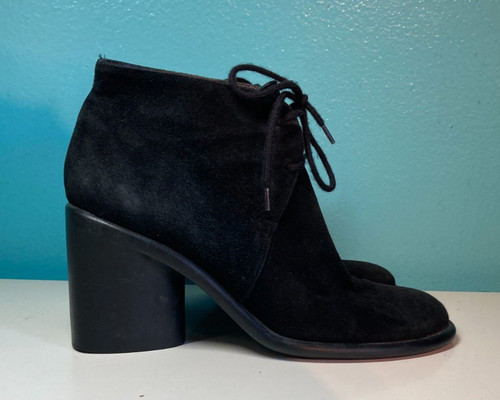 Dkny vintage black suede - dkny,