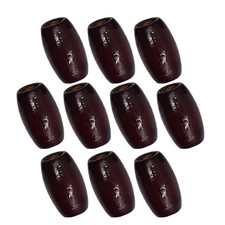 50pcs oval wood spacer beads - spacer,
