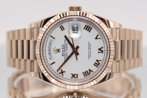 Rolex day date - rolex, rose