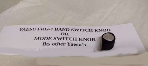 Yaesu frg band switch - band, knob