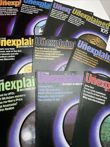 The unexplained magazines - x,