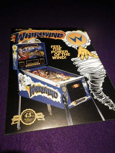 Williams whirlwind pinball - williams,