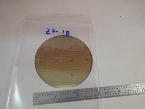 Silicon wafer with - wafer, components