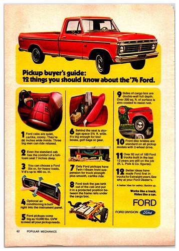 1974 ford series pickup - f-series,