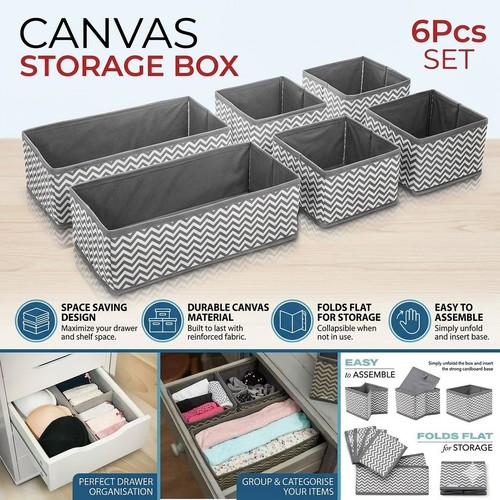 Pcs canvas storage box - pcs,