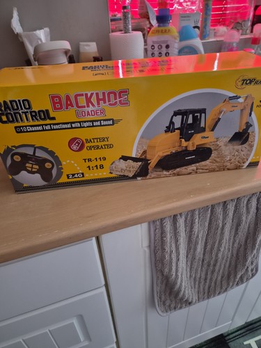 Backhoe loader digger kids - loader,