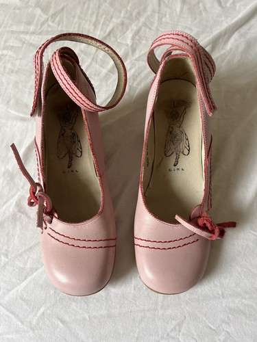 Vintage fly pink shoes - pink,